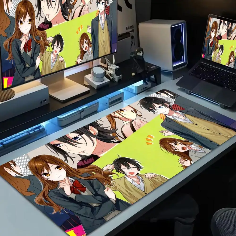 

Horimiya Mouse Pad Large Computer Mouse Pad Office Accessories XXL Pc Gamer Non-slip Deskmat Mousepad Keyboard Rubber Game Rug