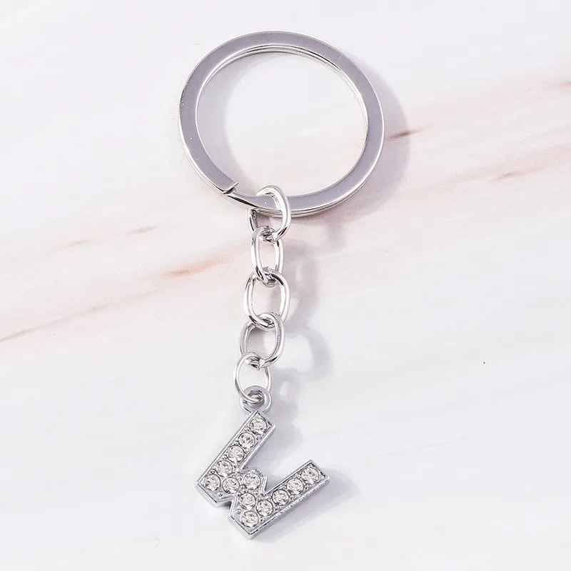 Aihua Minimalistischer Anfangsname, 26 Buchstaben, Anhänger, Schlüsselanhänger, Kristall, A-Z, Alphabet, Schlüsselanhänger für Damen und Herren, Geburtstag, Schmuck, Geschenke – Detail 14