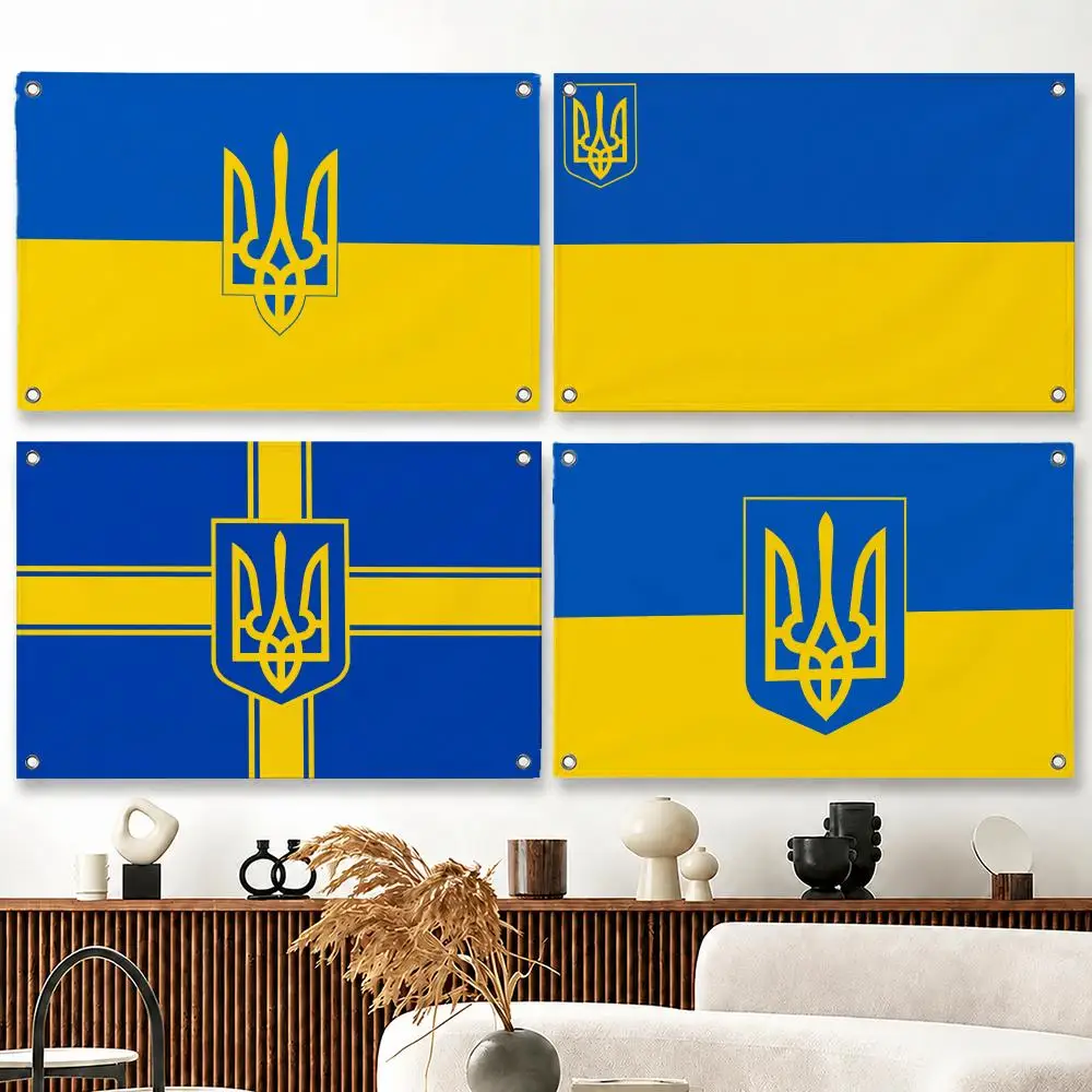 Flag Flag of Ukraine Flags decor flag banner,wall hanging flag,indoor outdoor wall decor,yard garden porch patio wall art