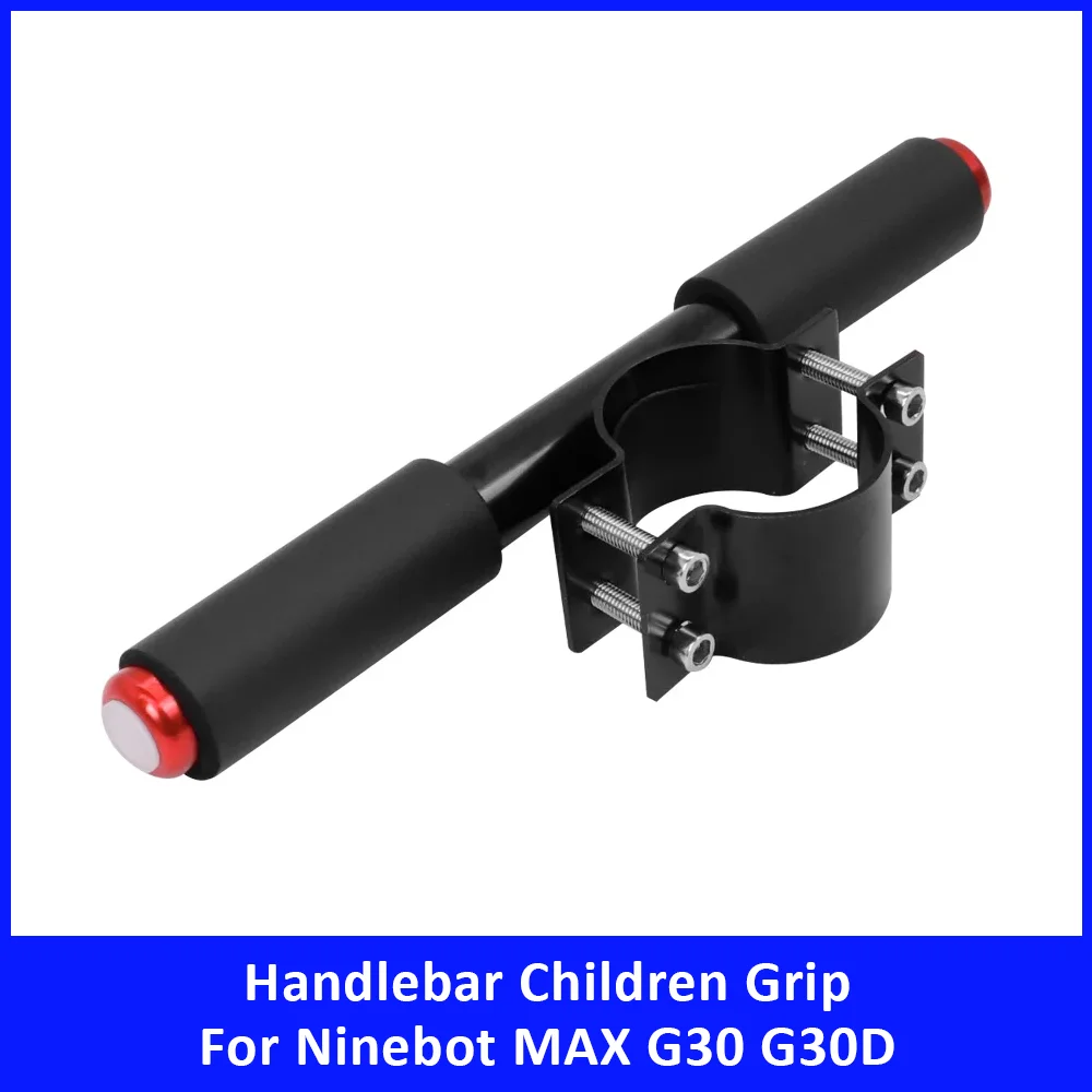 Children Handlebar Grip with Light for Ninebot MAX G30 G30D Kid Holder Handle Grip Bar Replacement Electric Scooter Accessories