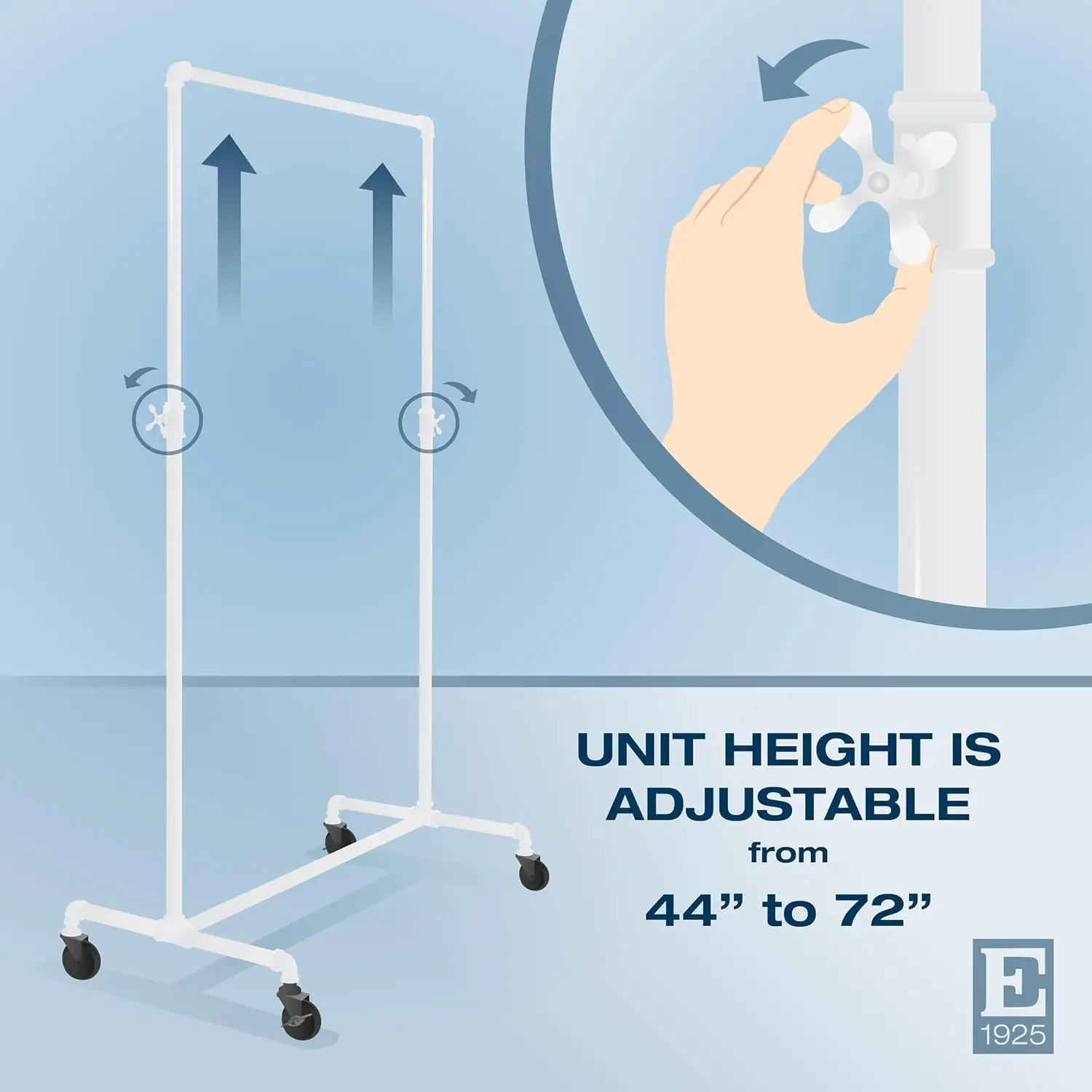Adjustable Ballet Barre Rack Rolling Portable Dance Training Equipment Metal Frame 4-Wheel Studio Home Gym, Customized