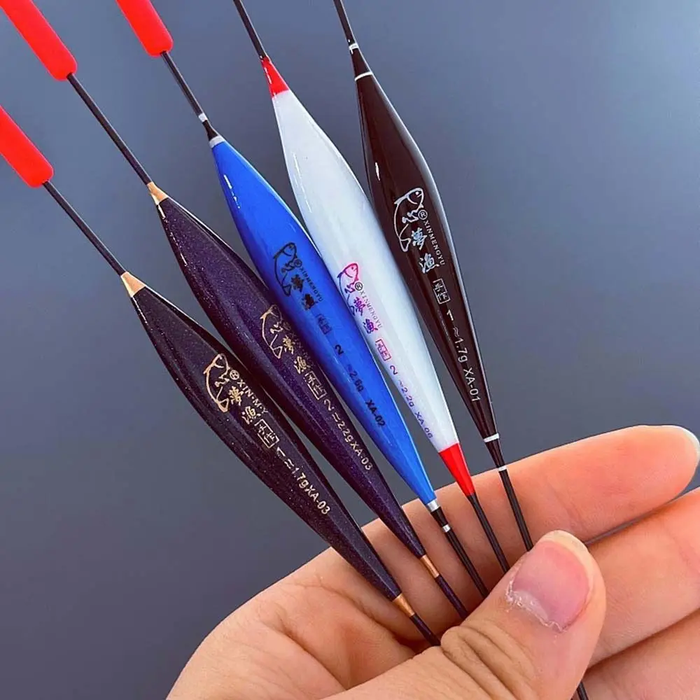 Three-mesh Fishing Float Indicator Eye-catching Rock Fishing Floats Highly Sensitive Thick Tail Light Float Shallow Water