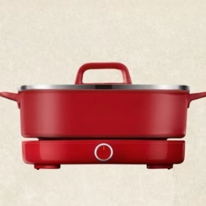 

Electric hot pot household 6L multi-functional cooking pot ultra-thin split electric cooking electric frying
