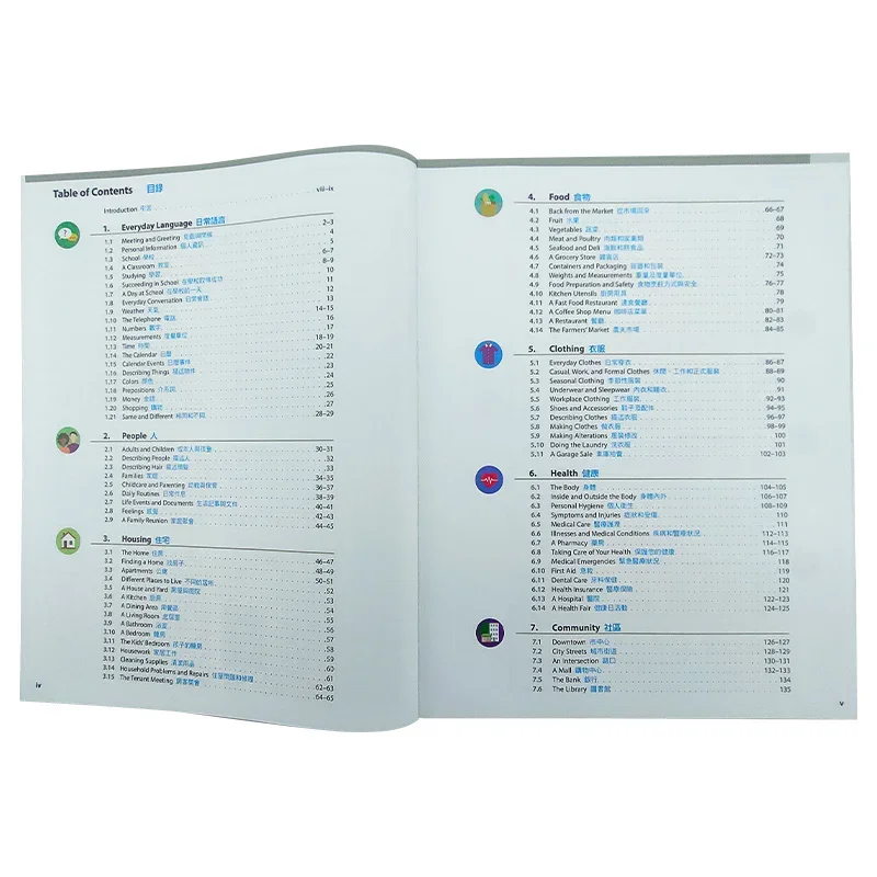 Original English Edition Oxford English-Chinese Illustrated Dictionary Dictionary OPD Third Edition Language Learning Book