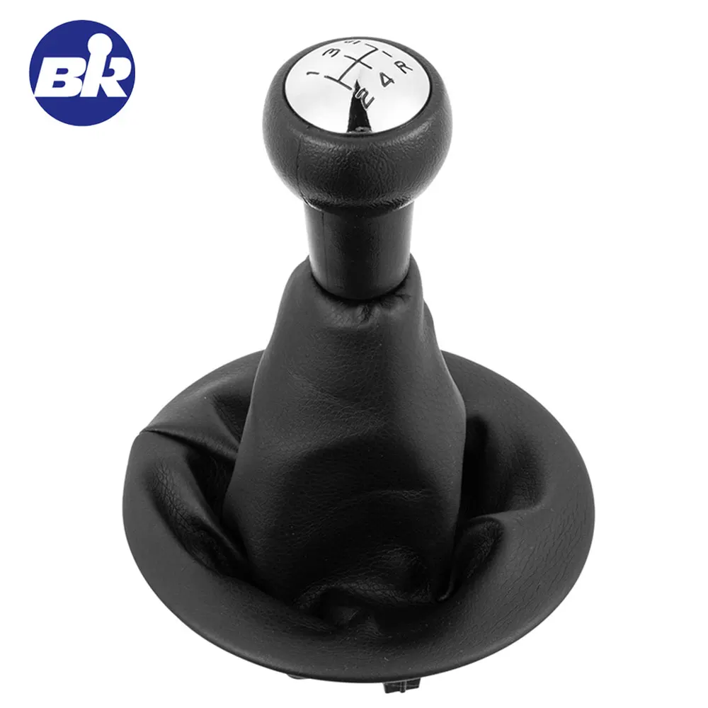Car Gear Shift Knob with Gaiter Boot Cover For Citroen Berlingo II Peugeot Partner II 2008 2009 2010-2018 Interior Replacement