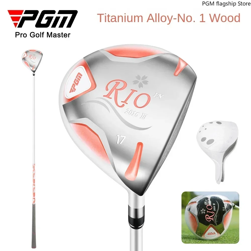 PGM Golf Club Women's Driver Titanium Alloy Wood High Rebound Women's Driver MG038