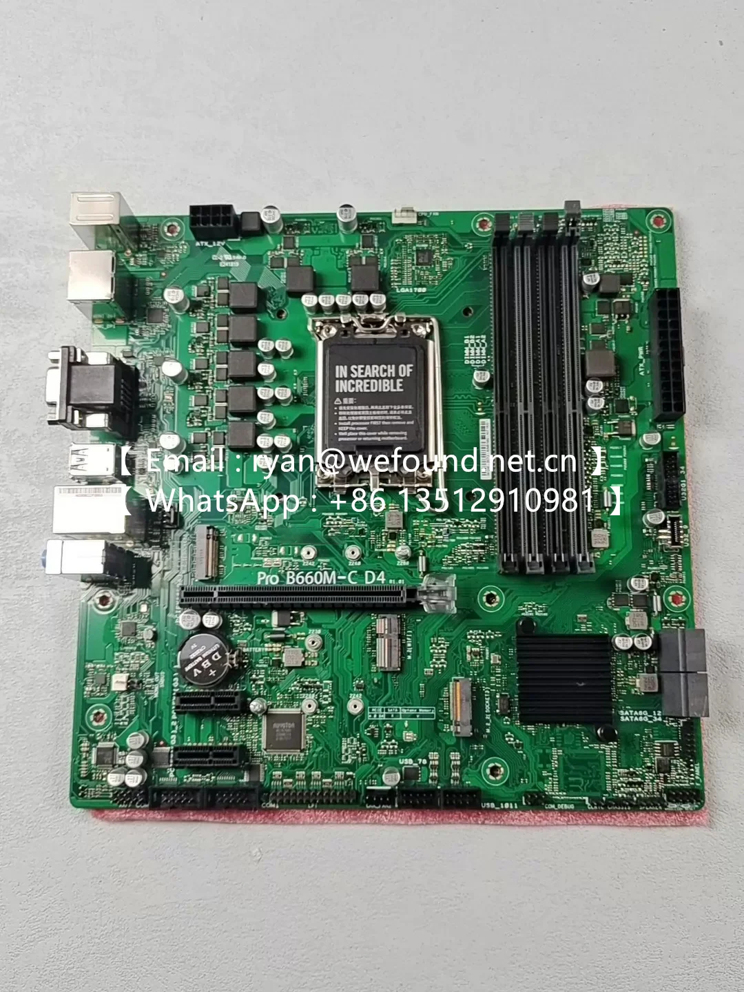 TUF GAMING B660M-PLUS WIFI D4 ROG STRIX B660-A GAMING WIFI D4 Pro B660M-C D4 Pro H610M-C D4 TUF GAMING B550M-PLUS WIFI II DDR4