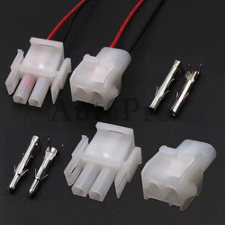1 Set 2 Hole 1-480699-0 1-480698-0 794815-1 350778-1 AC Assembly Electric Wire Plug With Terminal Car Plastic Housing Socket