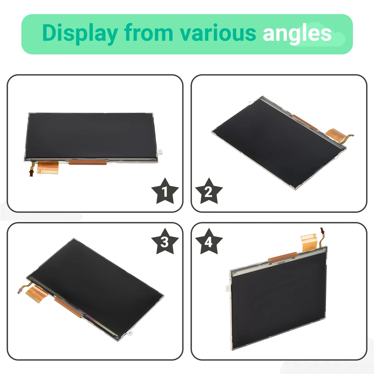 

Good sales LCD Display Screen for PSP3000/ PSP 3000 Replacement Display Screen Total Host Console