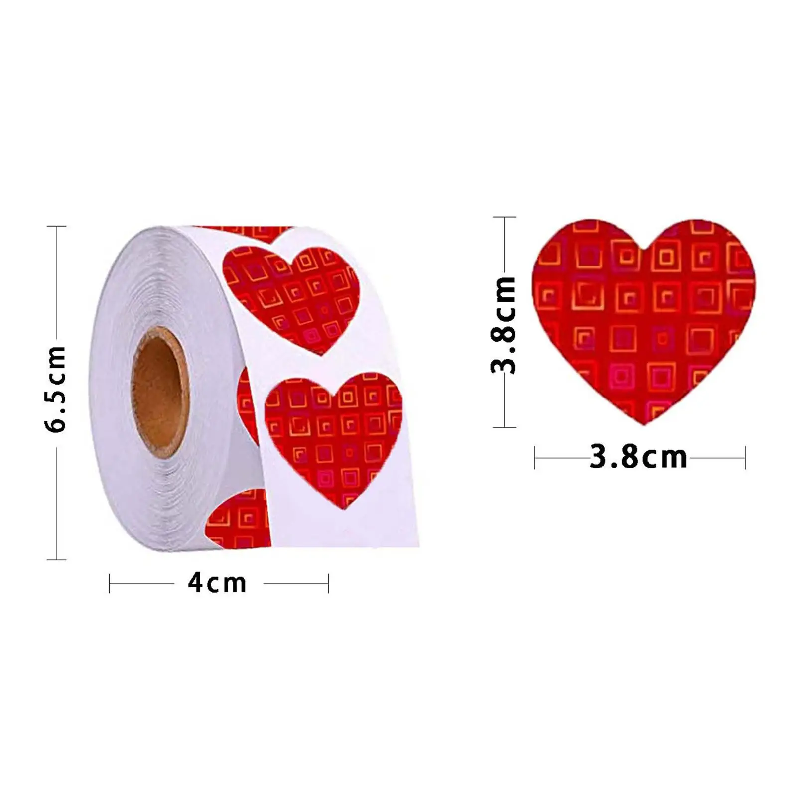 Valentine's Day Stickers Sealing Labels for Boutiques Gift Box Scrapbooking