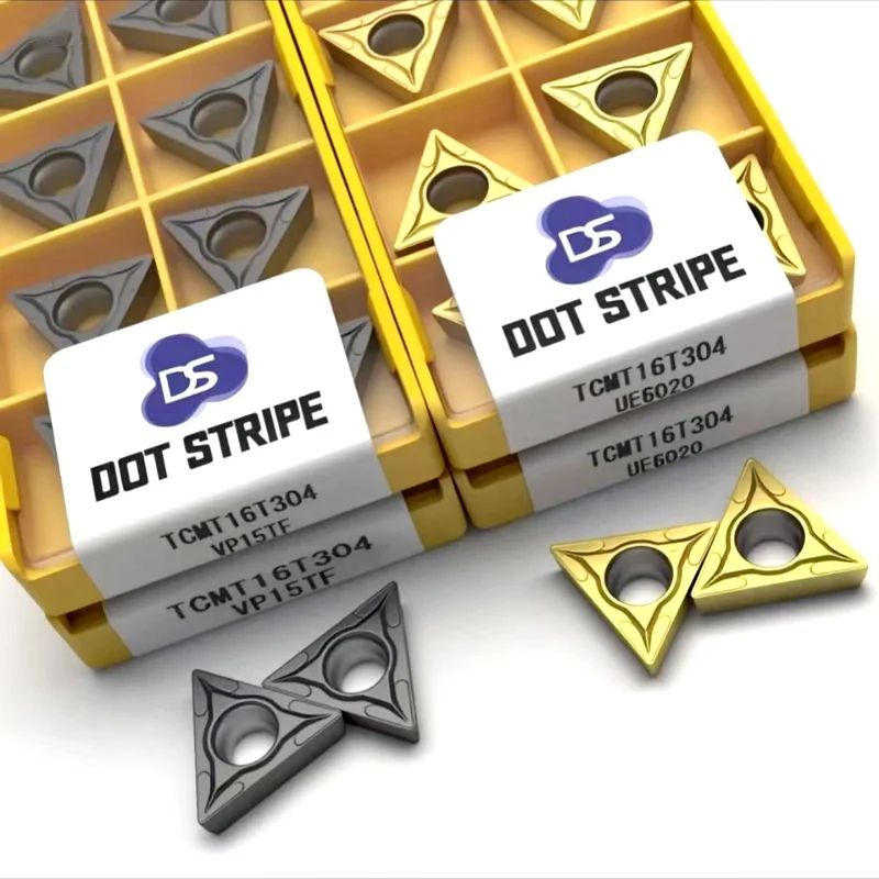 

10 шт. TCMT16T304 TCMT16T308 VP15 U6020 TCMT лезвие из карбида вольфрама токарный станок с ЧПУ инструмент фрезерная вставка токарный станок инструмент