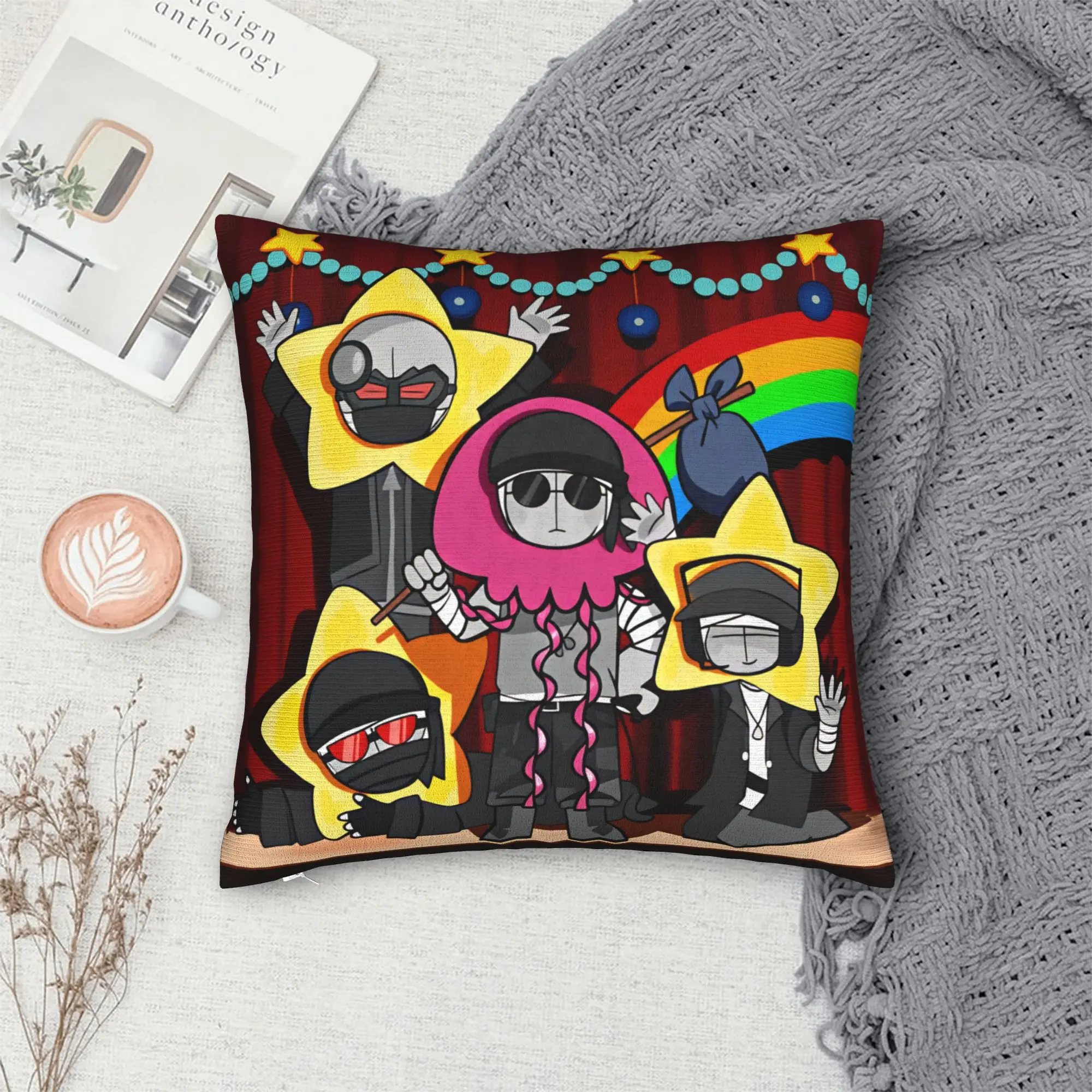 MADNESS COMBAT Pillow Cover  Vintage Pillow Case For Wedding Party Home Decor Design Pillowcases Gift