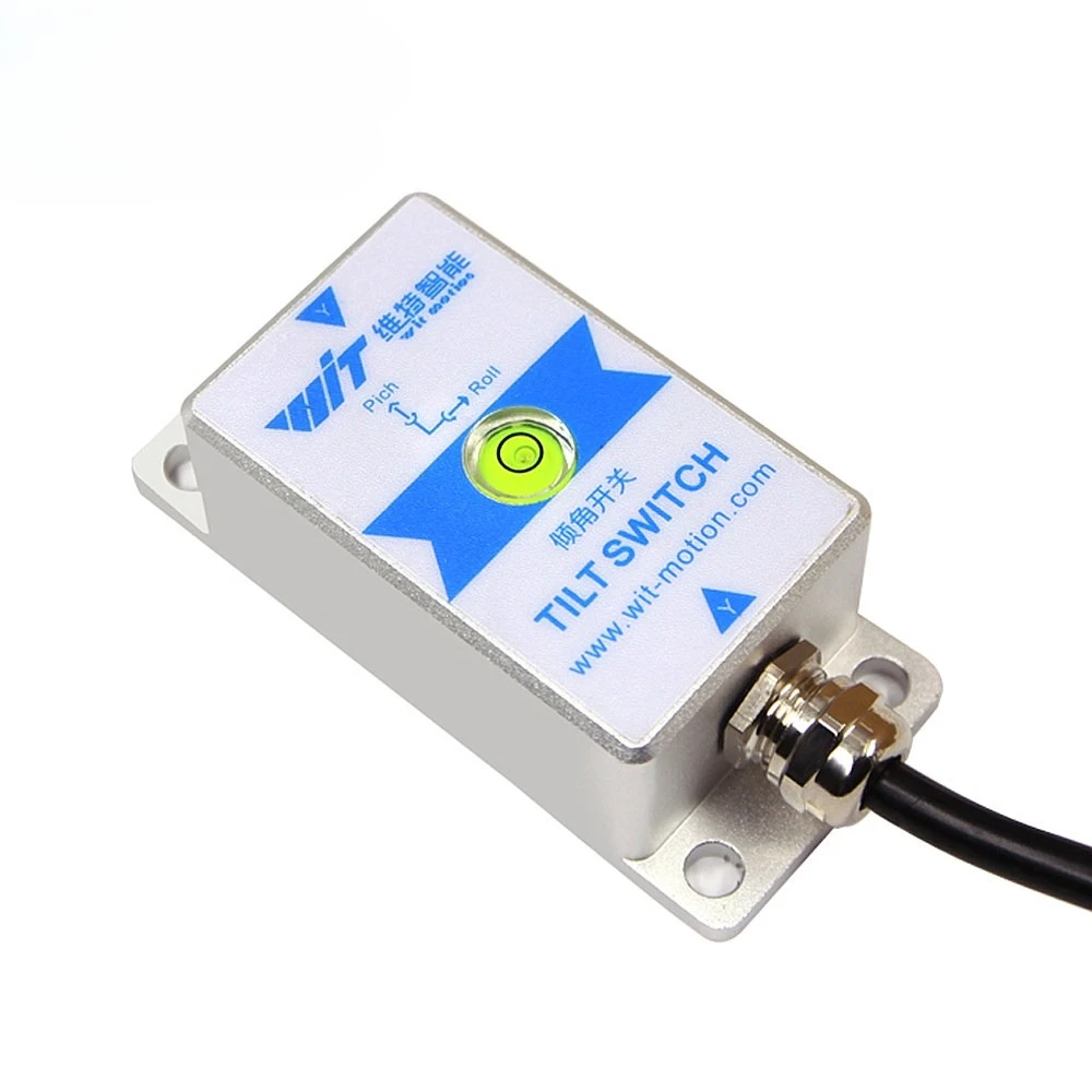 SINRT 2 Axis Inclinometer Industrial Tilt Sensor Relay Switch 12V for Angle Measurement