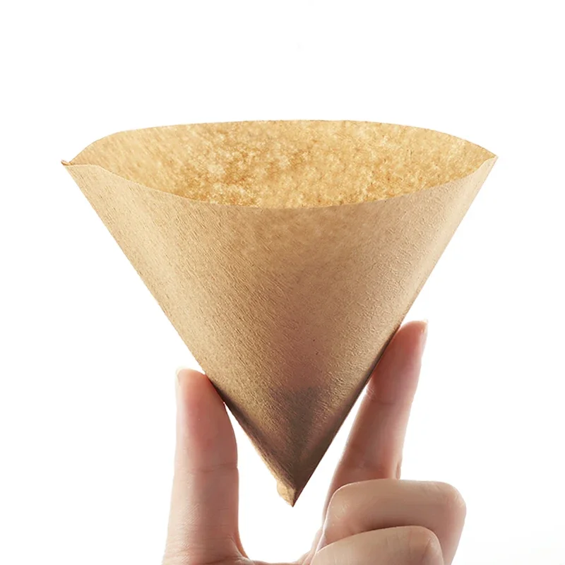 

Hand Brewed Coffee Filter paper primary color filter/V-shaped