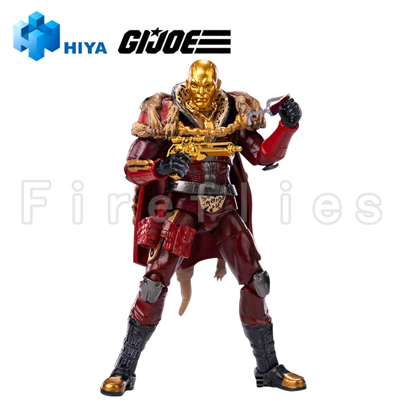 1/18 4Inches HIYA Action Figure Exquisite Mini Series G.I.Joe Destro Wonder Festival SH Exclusive Anime Collection Model Toy