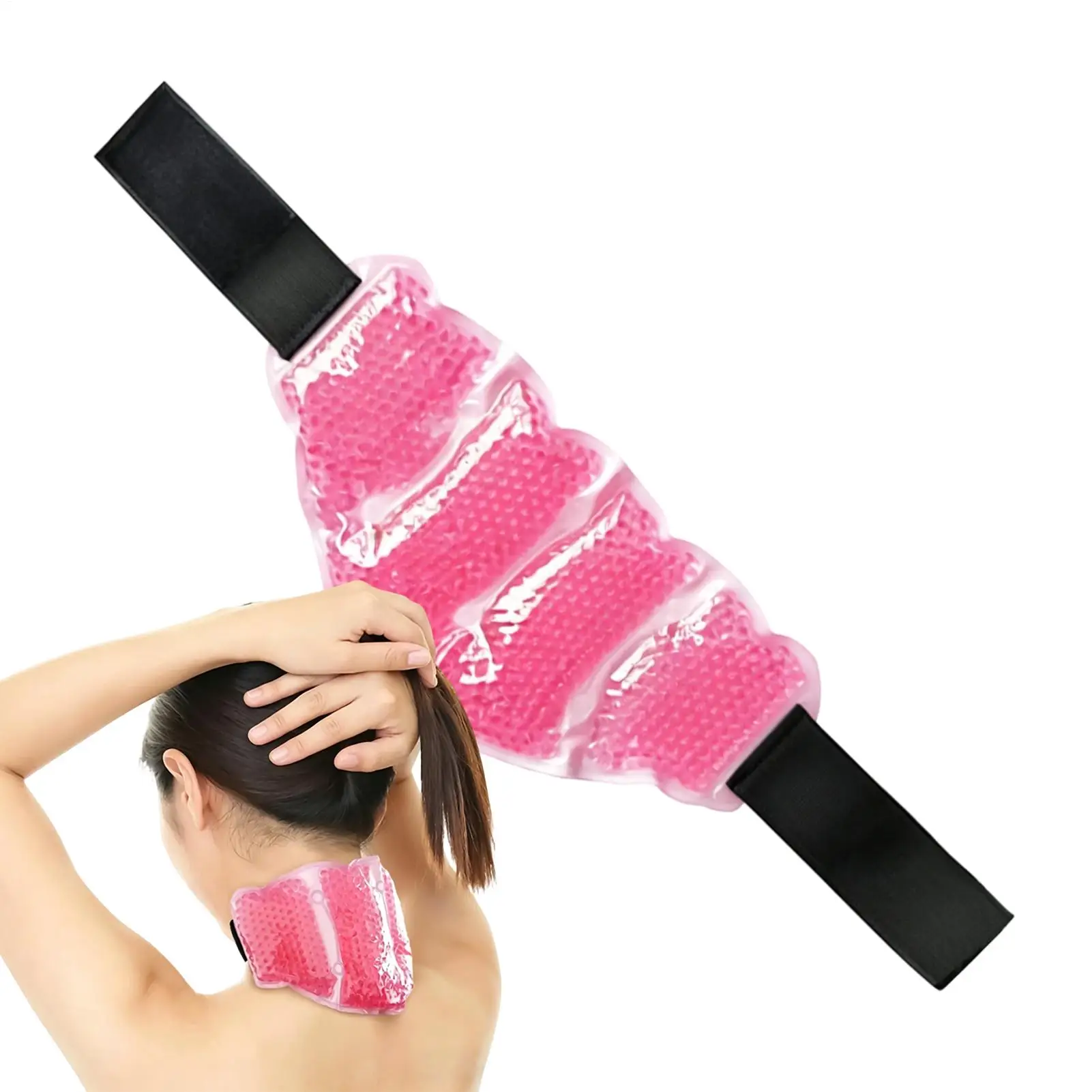 

Многоразовый охлаждающий компресс для шеи (горячий/холодный) для спорта, летних видов активного отдыха, гольфа, бега, бейсбола, тренировок в спортзале