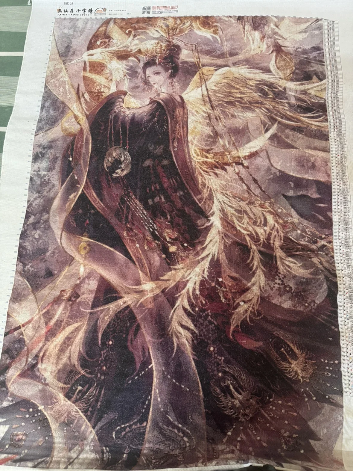 [ZZ3914-Youfeng Laiyi] Stamped Cross Stitch Kit 14CT 16CT Pre Printed Canvas Cotton Thread Embroidery Needlework Home Wall Decor