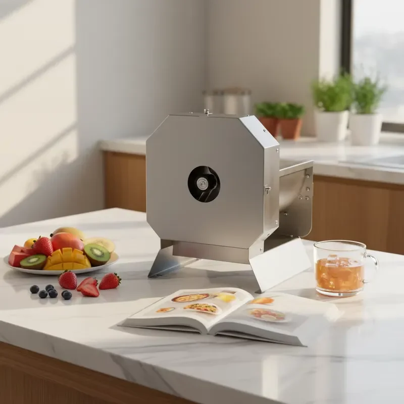 Hot Commercial Small Multi-function Stainless Steel Electric Slicer Diamond-shaped Plus Two Blade Fruit and Vegetable Slicer