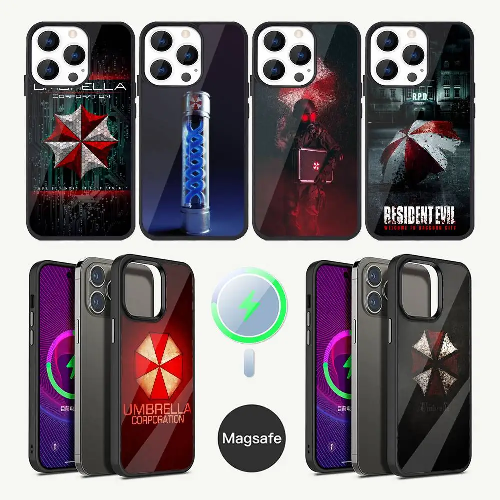 

Umbrella Corporation Phone Case For iPhone 16,15,14,13,12,11,Plus,Pro,Max Mini Magsafe Magnetic Wireless Charging