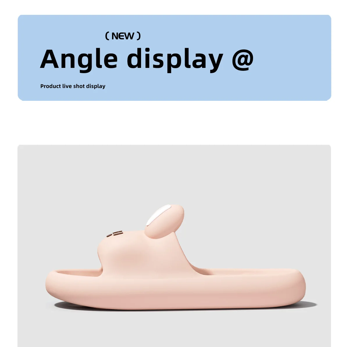 Cartoon Frauen Badezimmer Hausschuhe Nette Non-Slip Undichte Sandalen Mode Dicken Boden Rutschen Hause Männer Schnell Trocknend Flip-Flops – Detail 5