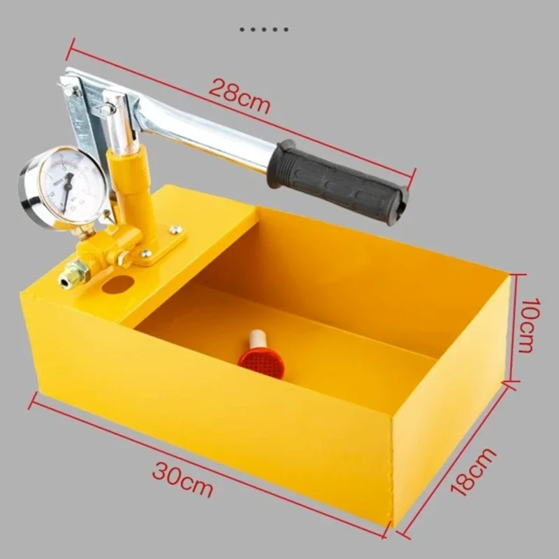 Manual pressure testing pump, pressure pump, ppr water pipe, tap water pipe,underfloor heating leak detector