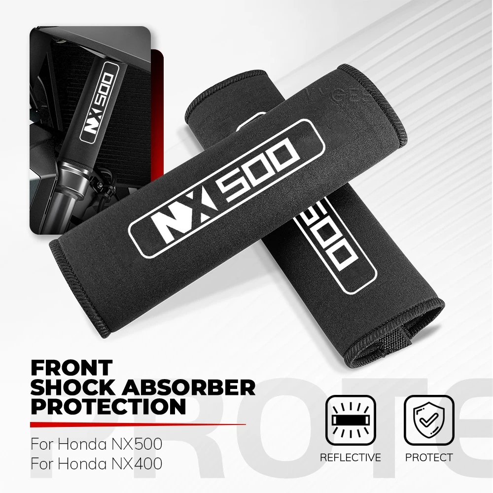 For Honda NX500 NX400 NX 500 400 Motorcycle Fork Protection Cover Shock Absorber Dust Protector Stretch Fabrics Sleeve