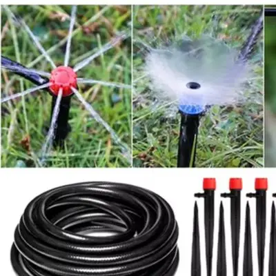 Water Saving Irrigation System 14in DIY Auto for Drip Kit Designed to Optimize Plant Hydration in Greenhouses and Outdoor Spaces