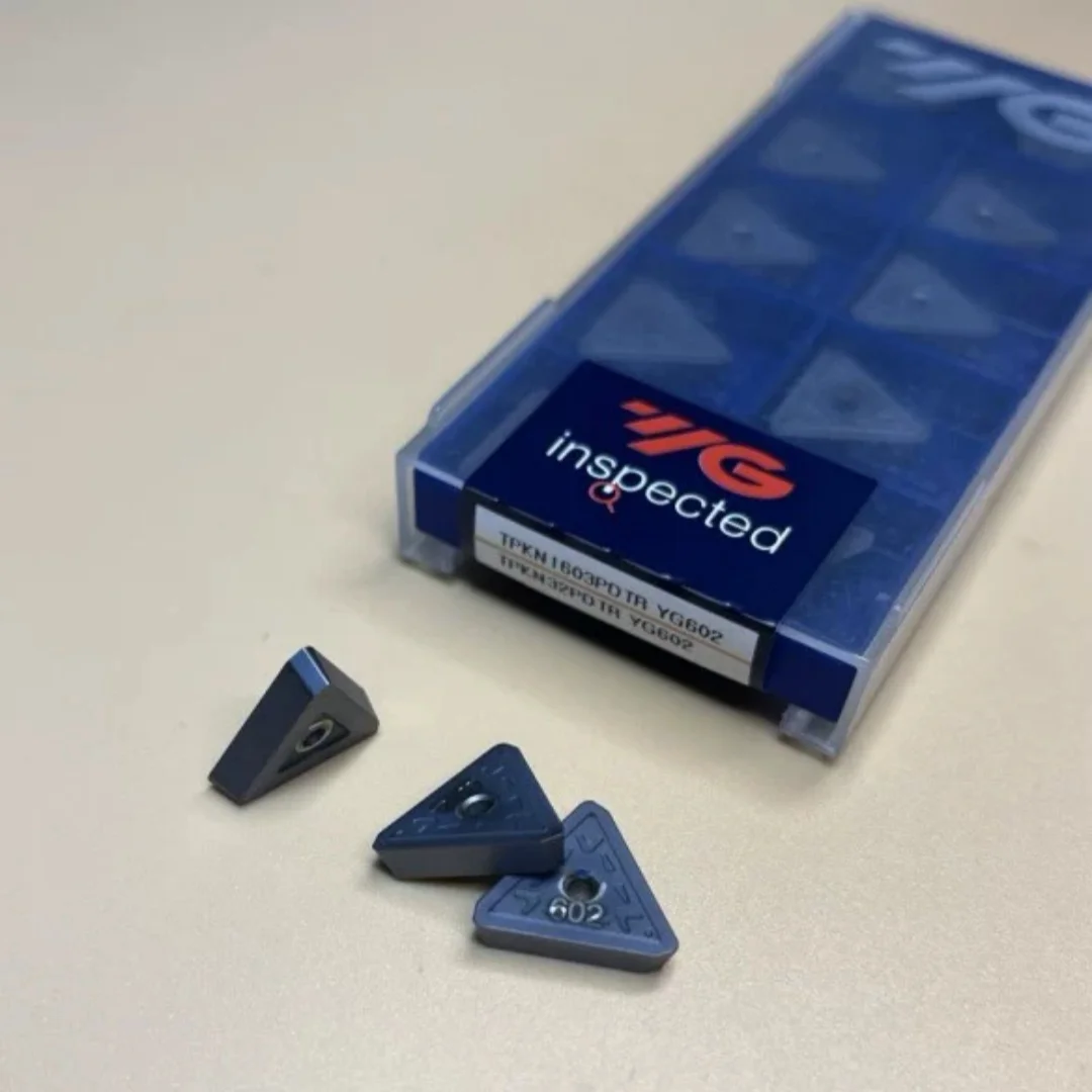 

TPKN1603PDTR YG602 /TPKN2204PDTR YG602 CNC turning blade Carbide inserts Cutting tool 10PCS