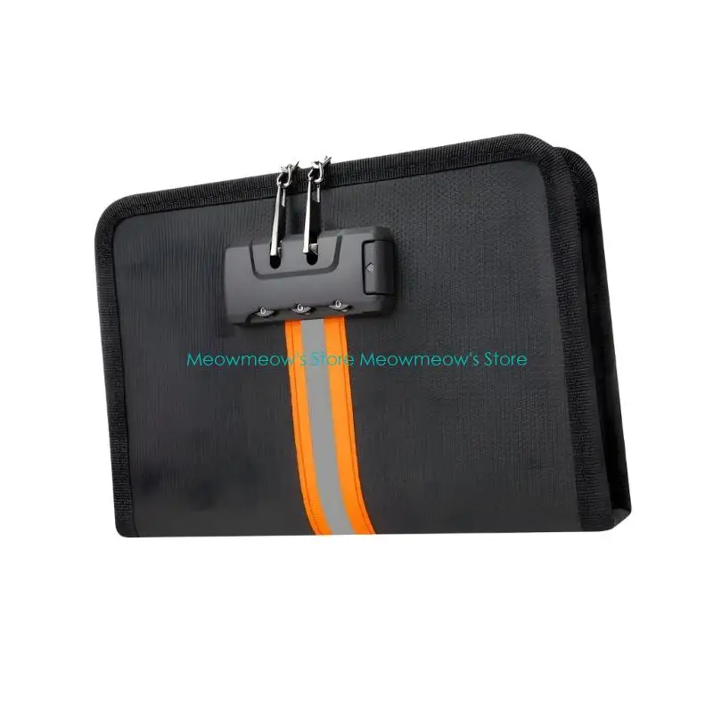 

W91A Travel Essential Nonflammable Document Owner Highlighting Combination Hook And Water Immune Features For On Proceed
