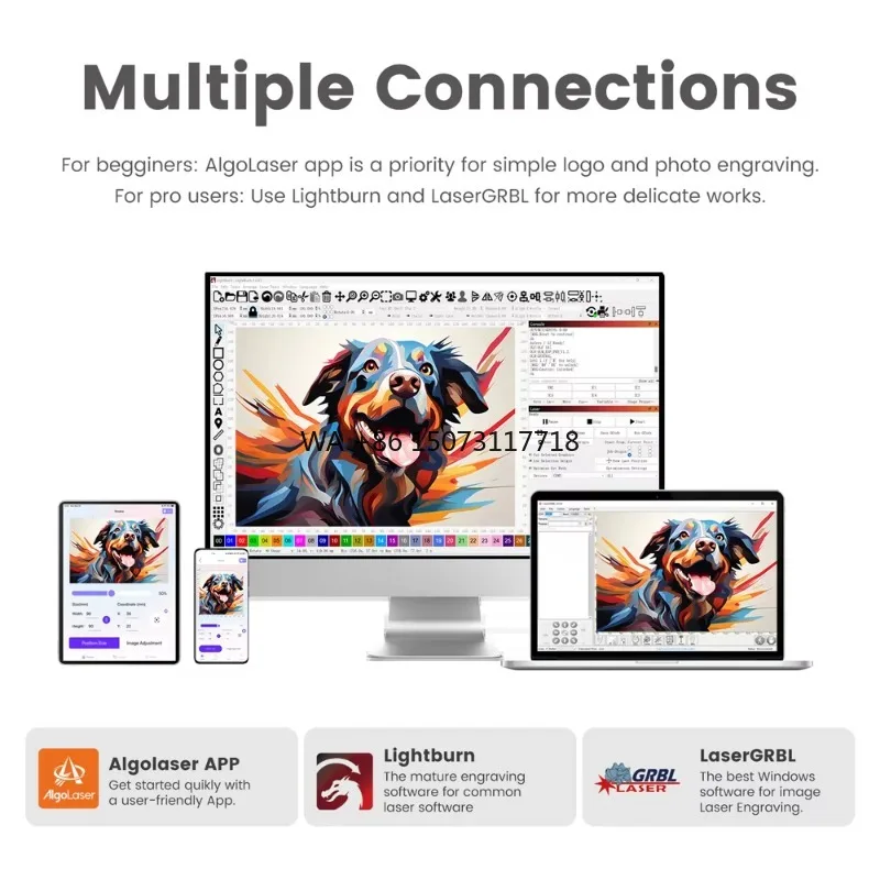 DIY kit MK2 10W 3d infrared engraving and cutting machine application Mini cutting infrared machine