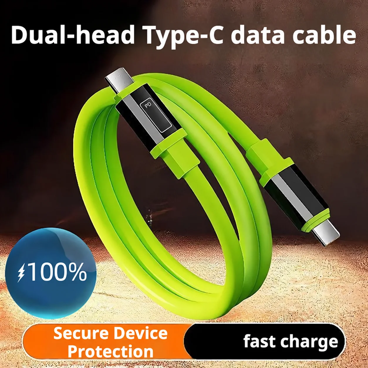 USB C to USB C Cable PD Fast Charging Type-C Data Cord for iPhone Samsung Xiaomi Huawei MacBook Laptop Tablet 0.3M/1M/1.5M/2M
