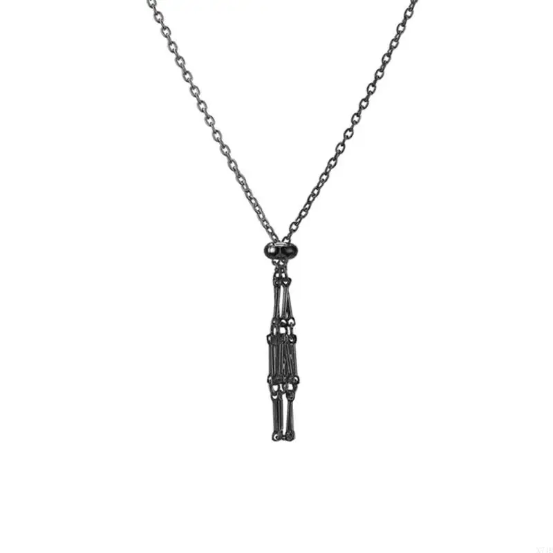  Adjustable Chain Mesh Pendant Necklace Empty Cage Crystal Stone Holder Necklace