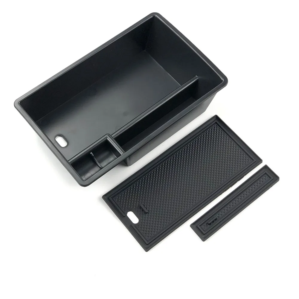 ABS Car Central Armrest Storage Box for Audi Q3 8U F3 Sportback 2012 -2023 Stowing Tray Case Container Organizer Accessories