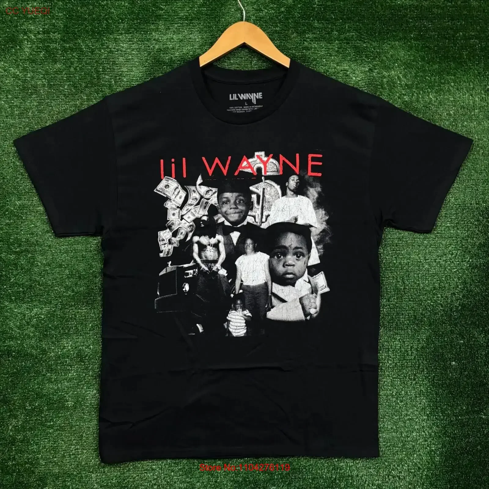 Lil Wayne Best Rapper Alive T Shirt large vintage Washed Stretched homme designer clothes Top For Everyday Wear streetwear