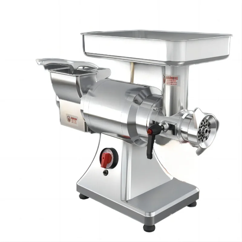 Commercial Crusher Stainless Steel Large Capacity Crusher Electric Multifunctional Meat Grinder Dual Use Machine