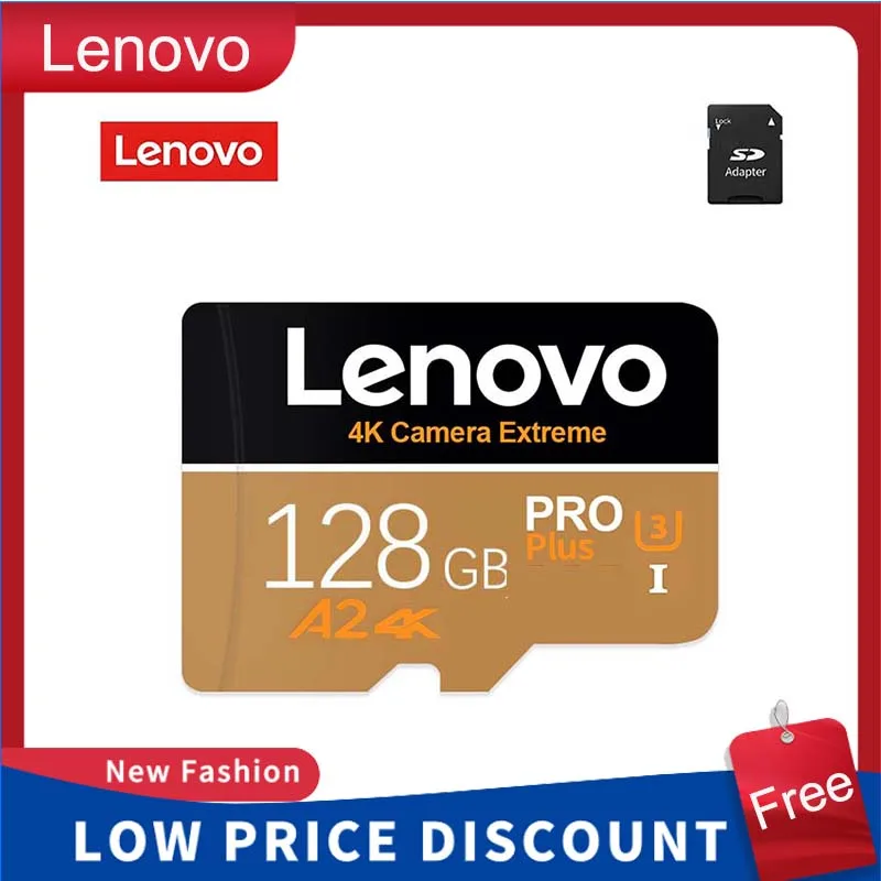 Lenovo 2TB Memory Card 1TB V30 4K Micro Tf Sd Card 128GB 256GB 512GB 1TB 2TB High Speed Micro TF SD Card For Nintendo Switch Ps4