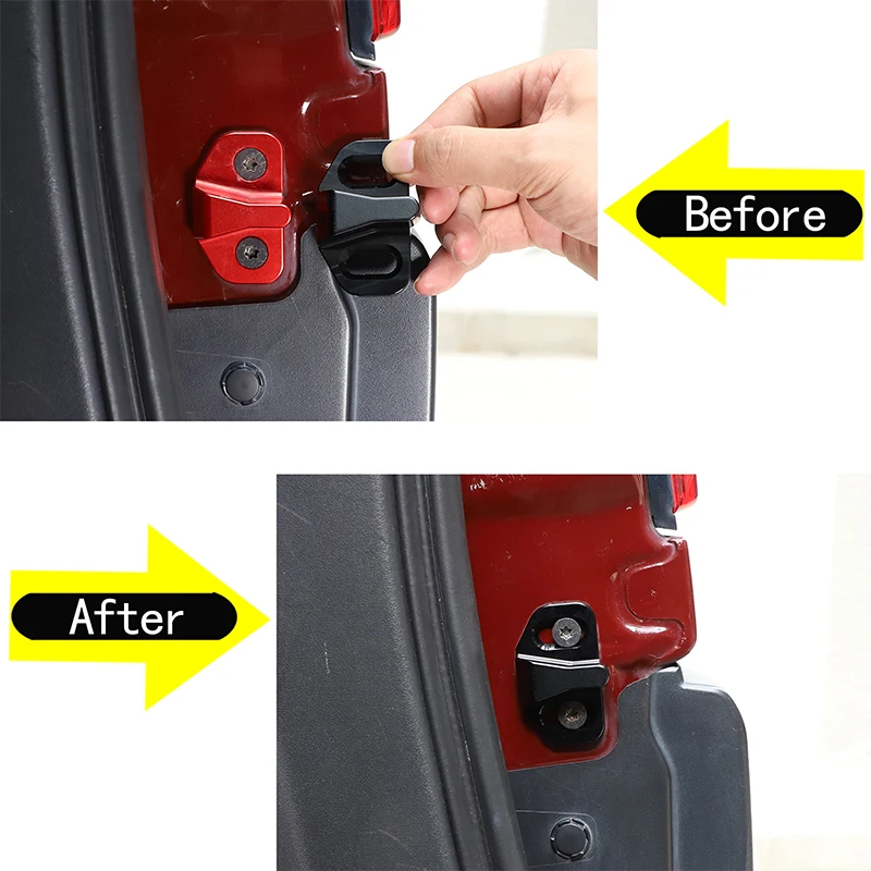 For Toyota Prado FJ120 FJ150 2003-21 Tailgate Protection Limiting Stopper Solve Abnormal Noise For Toyota FJ Cruiser 2007-2021