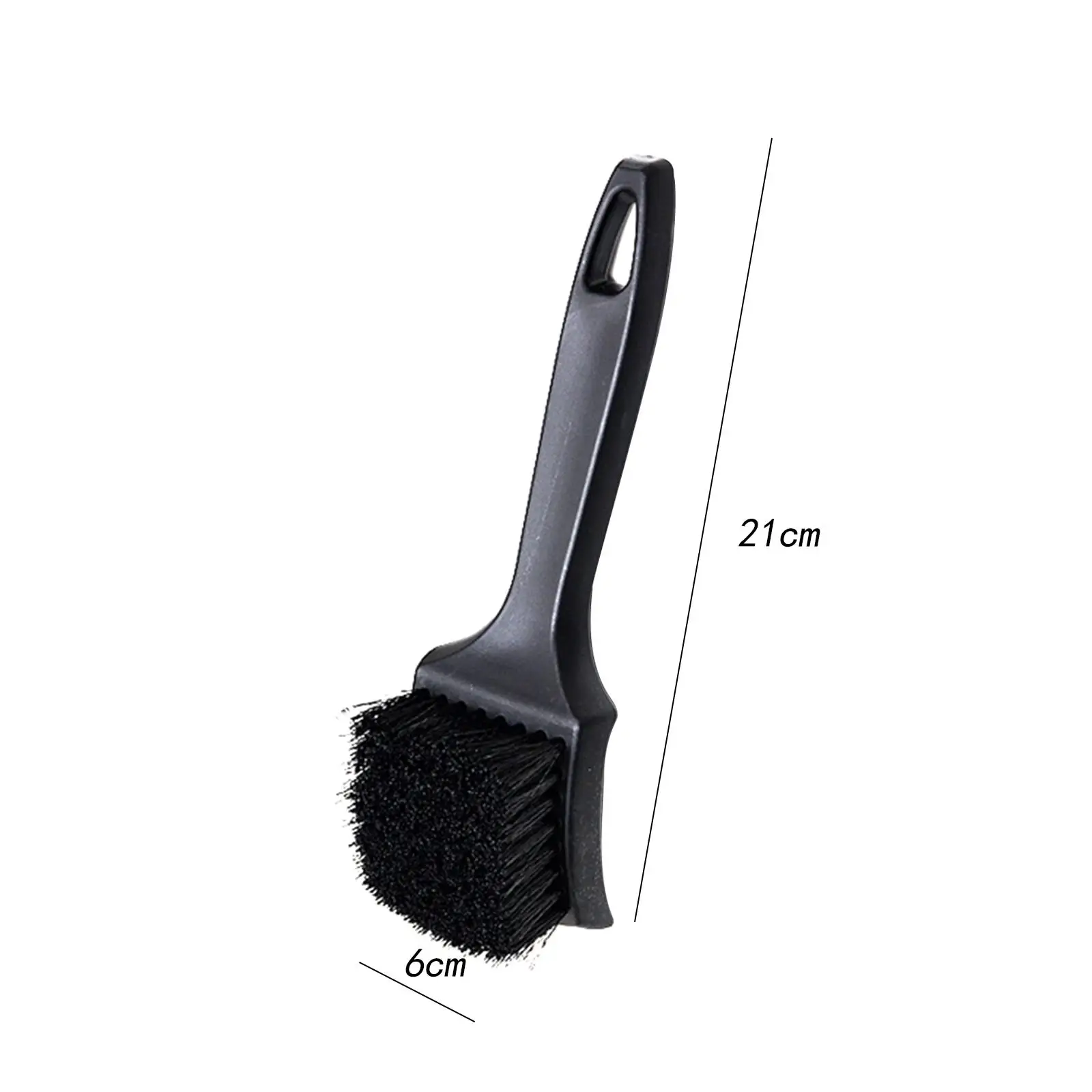 

Tire Cleaning Brush with Handle Fiber PP Bristles for Car Car Interior Auto Maintenance Tool Sets and Boats