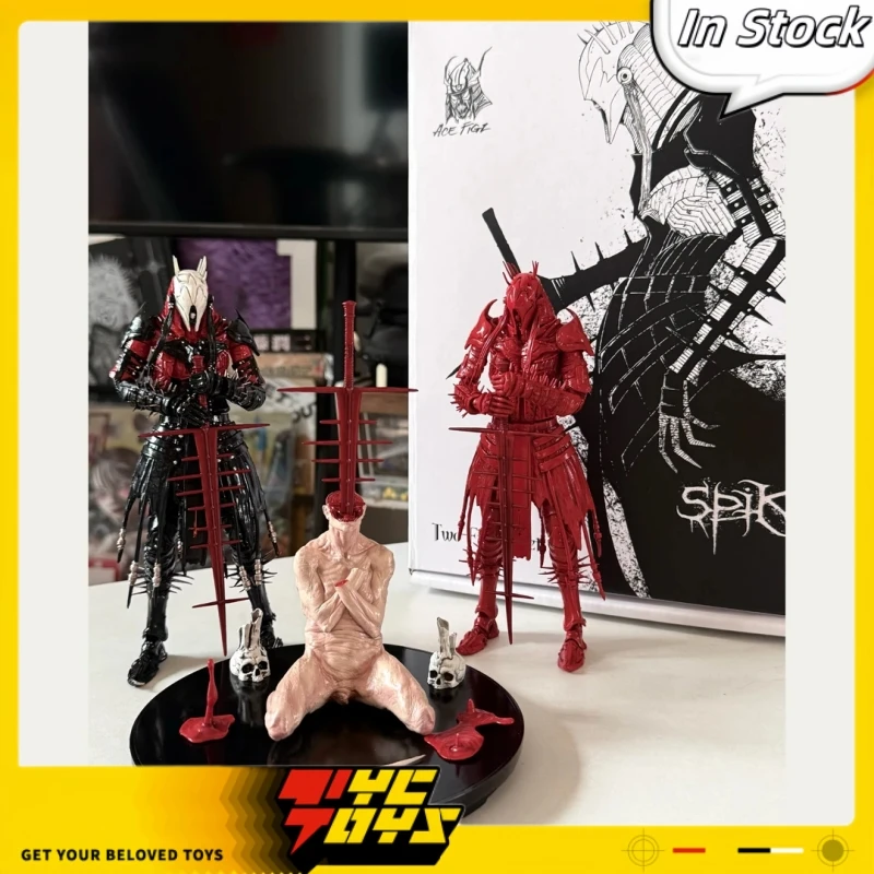 TYCTOYS In Stock Original ACEFIGZ SPIKE The Preacher and The Exile1/12 Action Figure AF001-AF003 6inch Full Set Model Toys Gifts