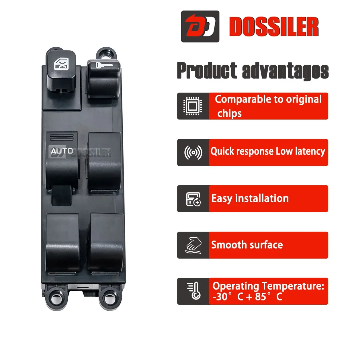 25401-9E000 Dossiler For Nissan Altima Sentra Frontier Xterra Legacy Baja Power Window Master Switch 25401-9E000 254019E000 14P