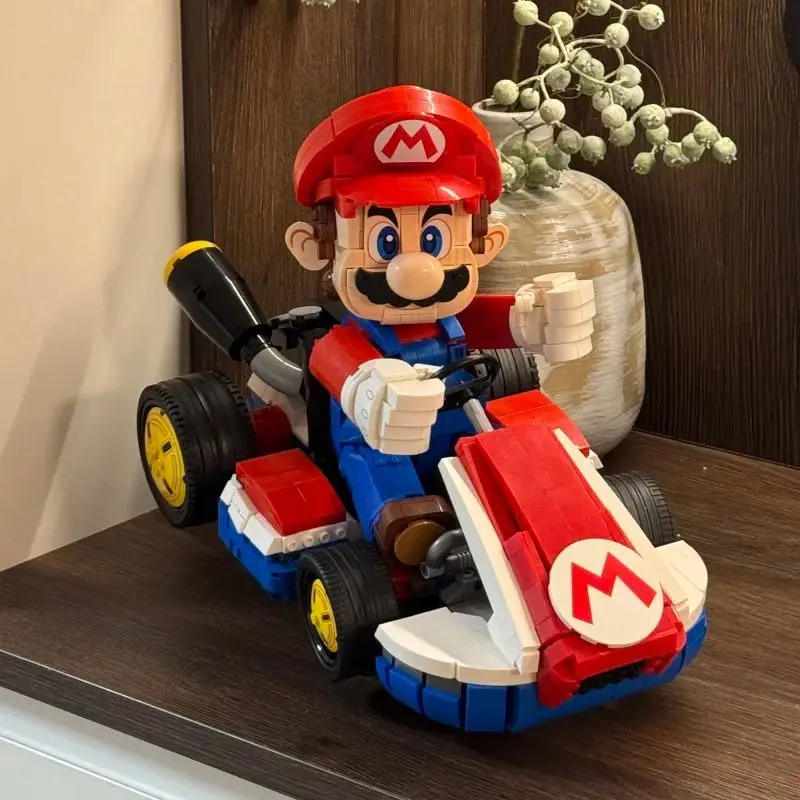 2025 novo padrão gato clássico jogo de corrida modelo carro blocos de construção cidade carro montagem tijolos brinquedos das crianças presentes natal