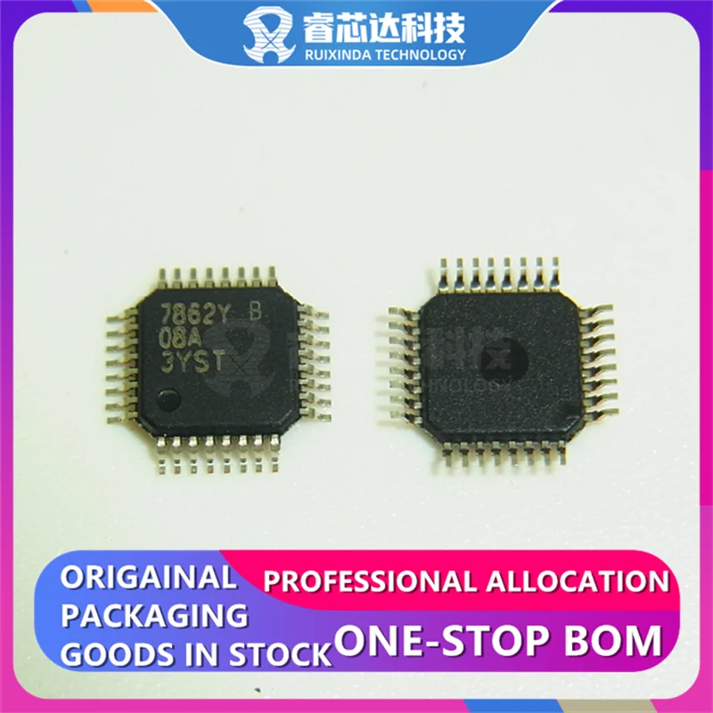 ADS7862YB/250 12 Bit Analog to Digital Converter 4 Input 2 SAR ADS7862YB/2K 32-TQFP (5x5)original genuine New Original In Stock