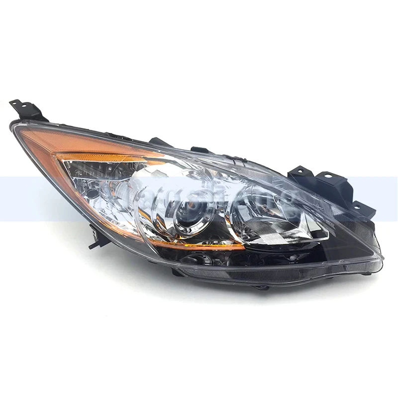 Manual Adjustment Left/Right Front Bumper Headlight Headlamp For Mazda 3 BL 2007-2011 Head Light Head Lamp