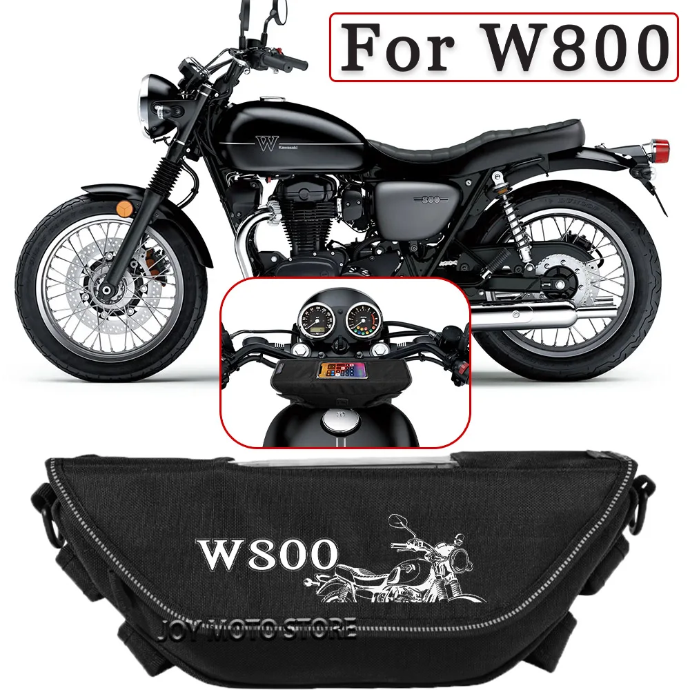 For W800 w800 w 800 Motorcycle accessories tools bag Waterproof And Dustproof Convenient travel handlebar bag