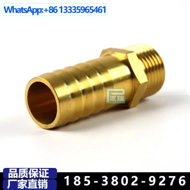 

10Pcs Pneumatic pagoda straight through one-word herringbone tower head leather pipe tower head straight plug 4 minutes 6 minute