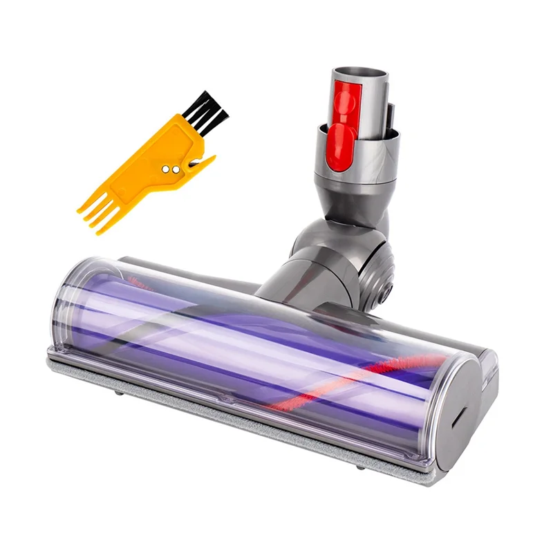 A02V-Tool Brush And Brush Head For Dyson V15 V8 V10 V11 V7 Hardwood Floor Attachment Bristle Roller Brush Parts