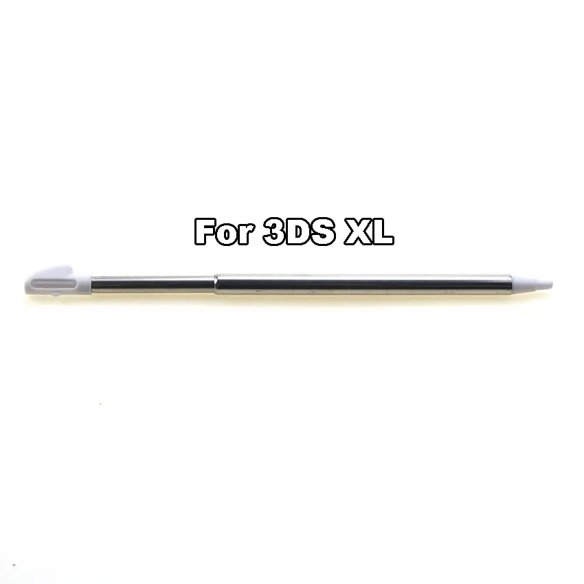 معدن قابل للسحب شاشة تعمل باللمس القلم ، البلاستيك القلم ، 2DS ، 3DS ، LL ، XL ، جديد ، NDSL ، NDSi ، NDS ، Wiiu ، 2 قطعة