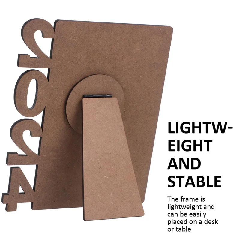 A23I-Sublimation Photo Frame, MDF Sublimation Blank, 2024 Graduation Picture Frame For DIY Photo Sign Wall Frame Poster