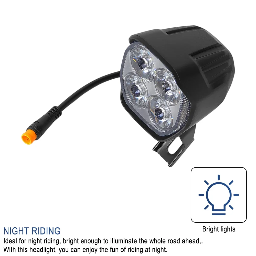 Wasserdichte LED-Frontscheinwerferlampe für Kukirin G2 Pro DB Frontlicht Elektroroller Ersatzteile – Detail 4