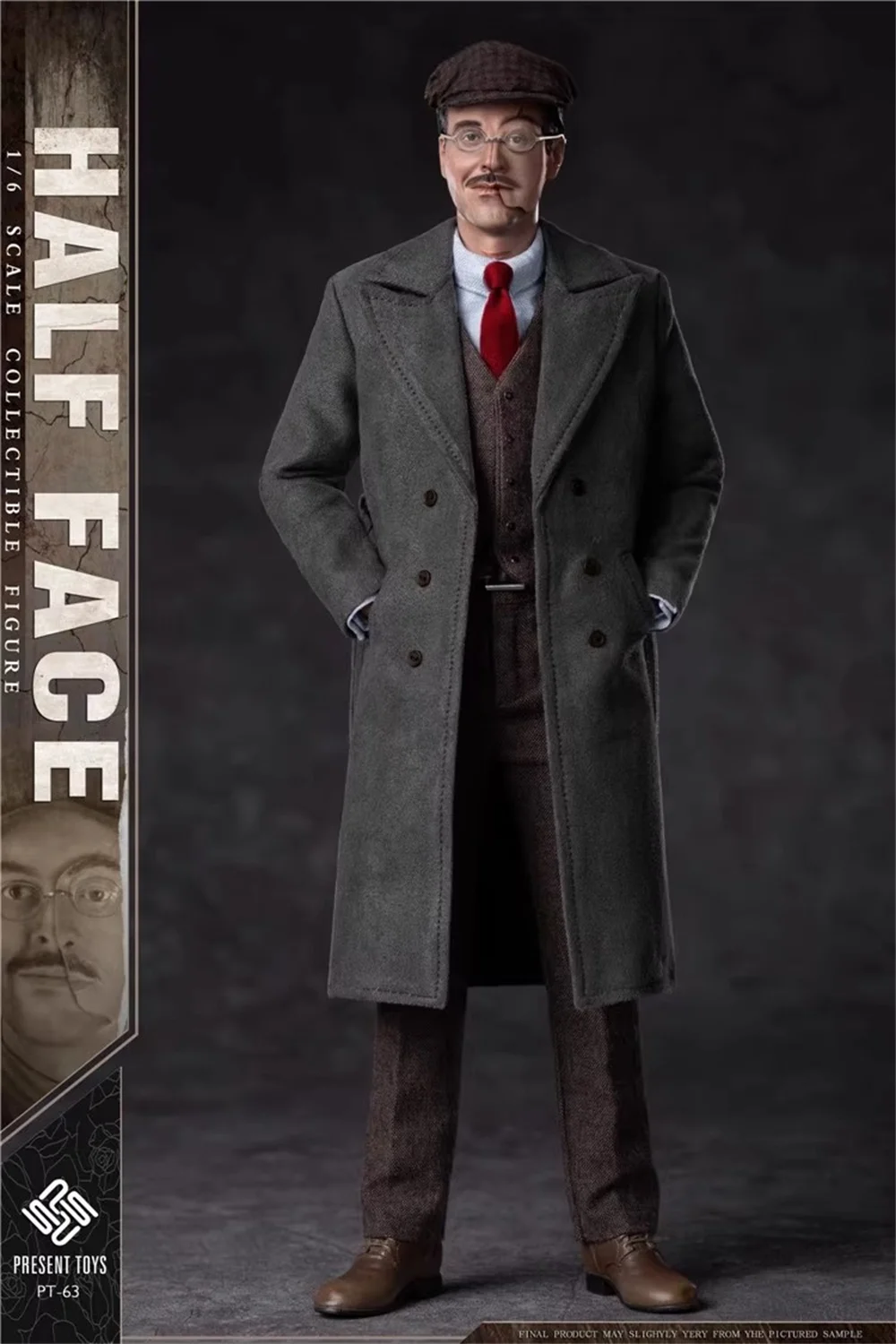 1/6 PRESENT PT-sp63 Male Soldier Killer Atlantic The Empire Half of the Face with Head Hand Foot  For 12